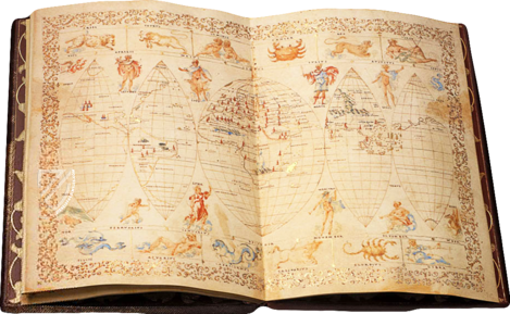 Nautical Atlases of Francesco Ghisolfo – Istituto Poligrafico e Zecca dello Stato – Ricc. 3615-3616 – Biblioteca Riccardiana (Florence, Italy)