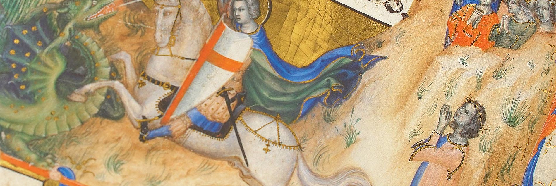 Our Recommendation <i>“The dramatic legend of St. George in a magnificent missal”</i>