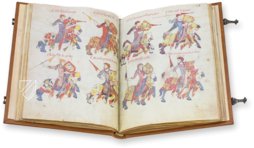 Book of the Knights of the Brotherhood of Santiago – Siloé, arte y bibliofilia – Archivo Histórico y Biblioteca Capitular de la Catedral de Burgos (Burgos, Spain) Book of the Knights of the Brotherhood of Santiago – Siloé, arte y bibliofilia – Archivo Histórico y Biblioteca Capitular de la Catedral de Burgos (Burgos, Spain)