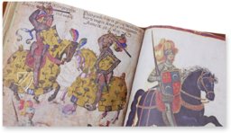 Book of the Knights of the Brotherhood of Santiago – Siloé, arte y bibliofilia – Archivo Histórico y Biblioteca Capitular de la Catedral de Burgos (Burgos, Spain) Book of the Knights of the Brotherhood of Santiago – Siloé, arte y bibliofilia – Archivo Histórico y Biblioteca Capitular de la Catedral de Burgos (Burgos, Spain)