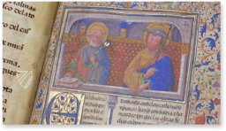 Book of the Knights of the Brotherhood of Santiago – Siloé, arte y bibliofilia – Archivo Histórico y Biblioteca Capitular de la Catedral de Burgos (Burgos, Spain) Book of the Knights of the Brotherhood of Santiago – Siloé, arte y bibliofilia – Archivo Histórico y Biblioteca Capitular de la Catedral de Burgos (Burgos, Spain)