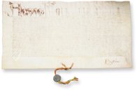 Bull of Pope Alexander VI - Partitioning America – Testimonio Compañía Editorial – Archivo General (Simancas, Spain) Bull of Pope Alexander VI - Partitioning America – Testimonio Compañía Editorial – Archivo General (Simancas, Spain)