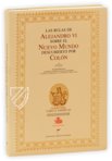 Bull of Pope Alexander VI - Partitioning America – Testimonio Compañía Editorial – Archivo General (Simancas, Spain) Bull of Pope Alexander VI - Partitioning America – Testimonio Compañía Editorial – Archivo General (Simancas, Spain)