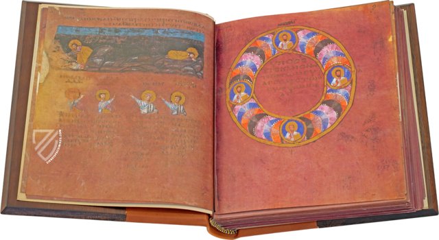 Codex Purpureus Rossanensis β Akademische Druck- u. Verlagsanstalt (ADEVA) β Cod. 1 β Museo dell'Arcivescovado di Rossano Calabro (Rossano Calabro, Italy) Codex Purpureus Rossanensis β Akademische Druck- u. Verlagsanstalt (ADEVA) β Cod. 1 β Museo dell'Arcivescovado di Rossano Calabro (Rossano Calabro, Italy)