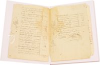 Collection of handwritten works of Miguel de Cervantes – Circulo Cientifico – Archivo General de Simancas (Simancas, Spain) Collection of handwritten works of Miguel de Cervantes – Circulo Cientifico – Archivo General de Simancas (Simancas, Spain)