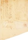 Collection of handwritten works of Miguel de Cervantes – Circulo Cientifico – Archivo General de Simancas (Simancas, Spain) Collection of handwritten works of Miguel de Cervantes – Circulo Cientifico – Archivo General de Simancas (Simancas, Spain)