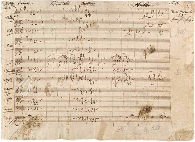 Cosi Fan Tutte K. 588 – Bärenreiter-Verlag – Biblioteka Jagiellońska (Kraków, Poland) Cosi Fan Tutte K. 588 – Bärenreiter-Verlag – Biblioteka Jagiellońska (Kraków, Poland)