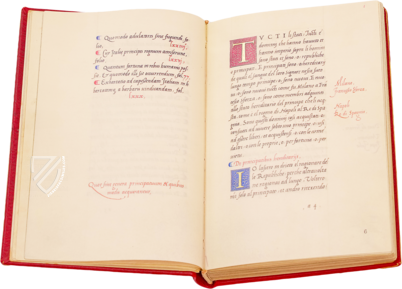 The Prince by Niccolò Machiavelli – Istituto dell'Enciclopedia Italiana - Treccani – Barberiniano latino 5093 – Biblioteca Apostolica Vaticana (Vatican City, State of the Vatican City)