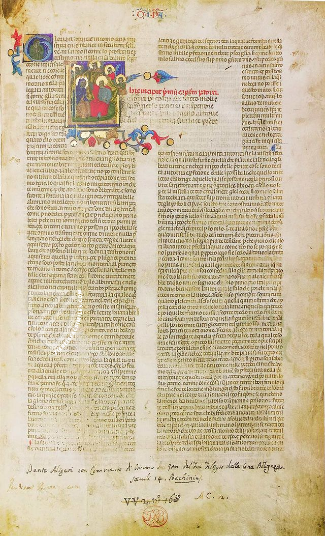 Divine Comedy - Florence-Milan Manuscript – Salerno Editrice – Ms. 1005|Ms. AG XII 2 – Biblioteca Nazionale Braidense (Milan, Italy) / Biblioteca Riccardiana (Florence, Italy)