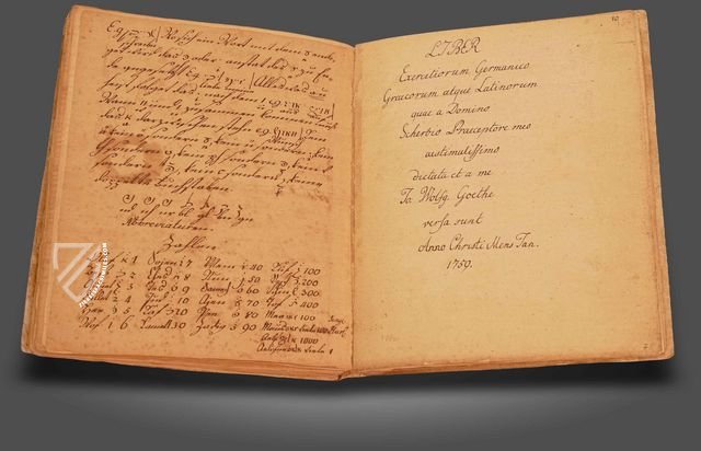 Goethe's Writing Book – Müller & Schindler – MS Ausst. 50 – University Library Johann Christian Senckenberg (Frankfurt, Germany) Goethe's Writing Book – Müller & Schindler – MS Ausst. 50 – University Library Johann Christian Senckenberg (Frankfurt, Germany)