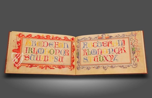 Johann Caspar Winterlin's Model Book of Calligraphy – Quaternio Verlag Luzern – Cod. Membr. 84 – Stiftsarchiv Muri-Gries (Sarnen, Switzerland) Johann Caspar Winterlin's Model Book of Calligraphy – Quaternio Verlag Luzern – Cod. Membr. 84 – Stiftsarchiv Muri-Gries (Sarnen, Switzerland)