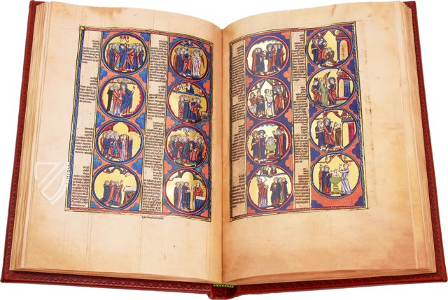 Harley 1527 Bible Moralisée – Imago – MS Harley 1527 – British Library (London, United Kingdom)
