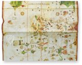 Map of Juan de la Cosa – Testimonio Compañía Editorial – MN 257 – Museo Naval de Madrid (Madrid, Spain) Map of Juan de la Cosa – Testimonio Compañía Editorial – MN 257 – Museo Naval de Madrid (Madrid, Spain)