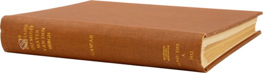 Mayer van den Bergh Breviary β C. Weckesser β Museum Mayer van den Bergh (Antwerp, Belgium) Mayer van den Bergh Breviary β C. Weckesser β Museum Mayer van den Bergh (Antwerp, Belgium)