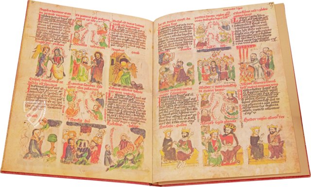 Salzburg Biblia Pauperum – Verlag Anton Pustet / Andreas Verlag – Codex a IX 12 – Stiftsbibliothek St. Peter (Salzburg, Austria) Salzburg Biblia Pauperum – Verlag Anton Pustet / Andreas Verlag – Codex a IX 12 – Stiftsbibliothek St. Peter (Salzburg, Austria)