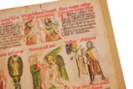 Salzburg Biblia Pauperum – Verlag Anton Pustet / Andreas Verlag – Codex a IX 12 – Stiftsbibliothek St. Peter (Salzburg, Austria) Salzburg Biblia Pauperum – Verlag Anton Pustet / Andreas Verlag – Codex a IX 12 – Stiftsbibliothek St. Peter (Salzburg, Austria)