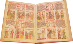 Salzburg Biblia Pauperum – Verlag Anton Pustet / Andreas Verlag – Codex a IX 12 – Stiftsbibliothek St. Peter (Salzburg, Austria) Salzburg Biblia Pauperum – Verlag Anton Pustet / Andreas Verlag – Codex a IX 12 – Stiftsbibliothek St. Peter (Salzburg, Austria)