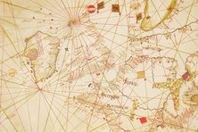 Sea Chart of Andrea Benincasa – Belser Verlag – Borg. VIII – Biblioteca Apostolica Vaticana (Vatican City, Vatican City State) Sea Chart of Andrea Benincasa – Belser Verlag – Borg. VIII – Biblioteca Apostolica Vaticana (Vatican City, Vatican City State)