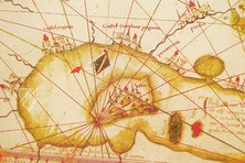 Sea Chart of Andrea Benincasa – Belser Verlag – Borg. VIII – Biblioteca Apostolica Vaticana (Vatican City, Vatican City State) Sea Chart of Andrea Benincasa – Belser Verlag – Borg. VIII – Biblioteca Apostolica Vaticana (Vatican City, Vatican City State)