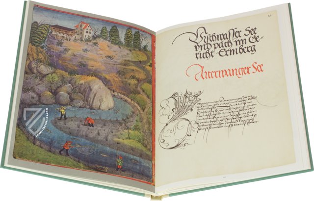 Tyrolean Fishing Book of Emperor Maximilian - Ziereis Facsimiles