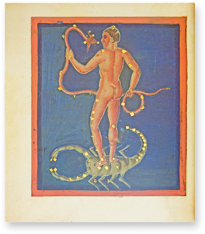 Aratea Ophiuchus, Serpens & Scorpius (Aratea, Aachen (Germany) / Metz (France) — After 825)